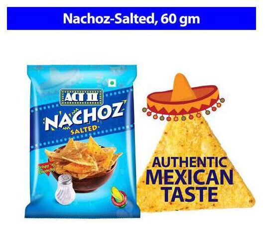 

ACT II Crispy N Crunchy - Nachoz Salted 60 g
