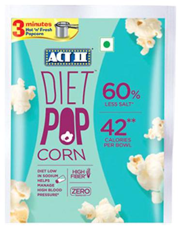 

ACT II Diet Popcorn - Instant 60 less salt 70 g