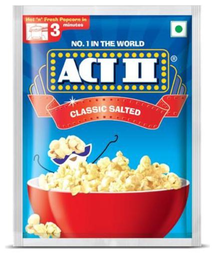 

ACT II Instant Popcorn - Classic Salted 60 g