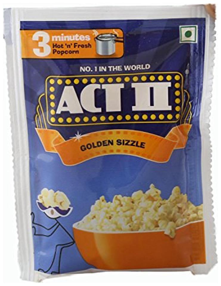 

ACT II Instant Popcorn - Golden Sizzle 40 g
