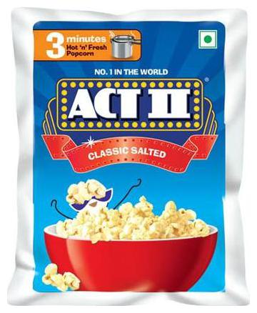 

ACT II Instant Popcorn - Classic Salted 30 10 g Free