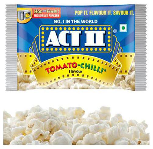 

ACT II Microwave Popcorn- Tomato Chilli 99 g