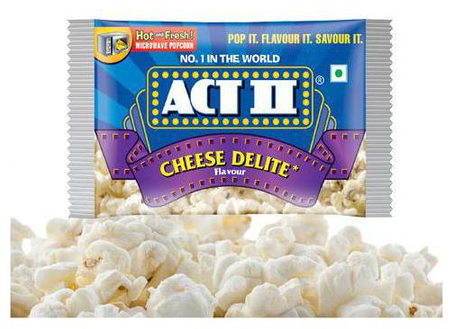 

ACT II Microwave Popcorn - Cheese Delite 99 g
