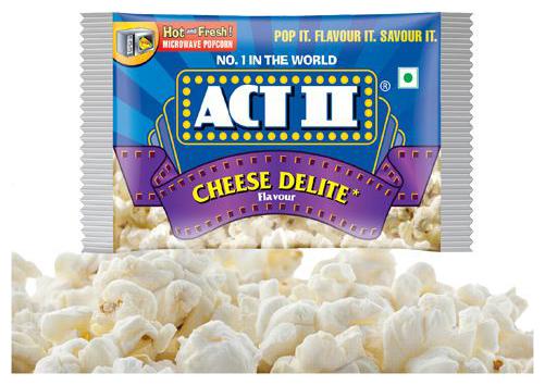 

ACT II Microwave Popcorn - Cheese Delite 99 g