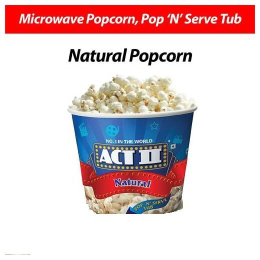 

ACT II Microwave Popcorn - Natural 130 g