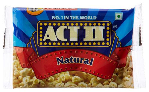 

Act Ii Microwave Popcorn Natural 33 g
