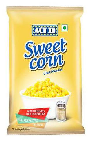 

Act Ii Sweet Corn - Chaat Masala 121 5g