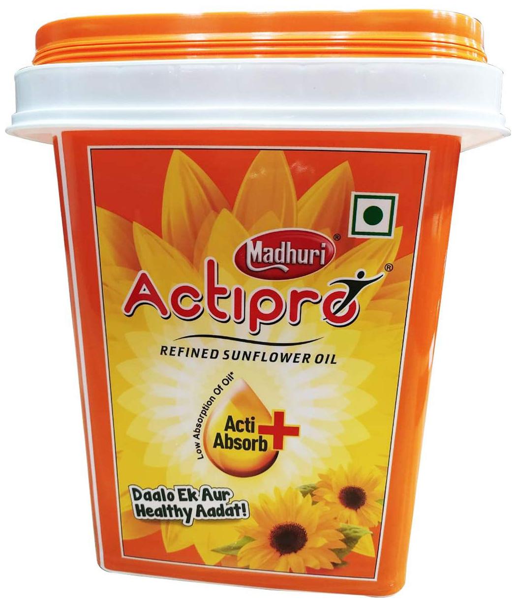 

Actipro High Oleic Refined Sunflower Oil 5L Can(Pack of 1)
