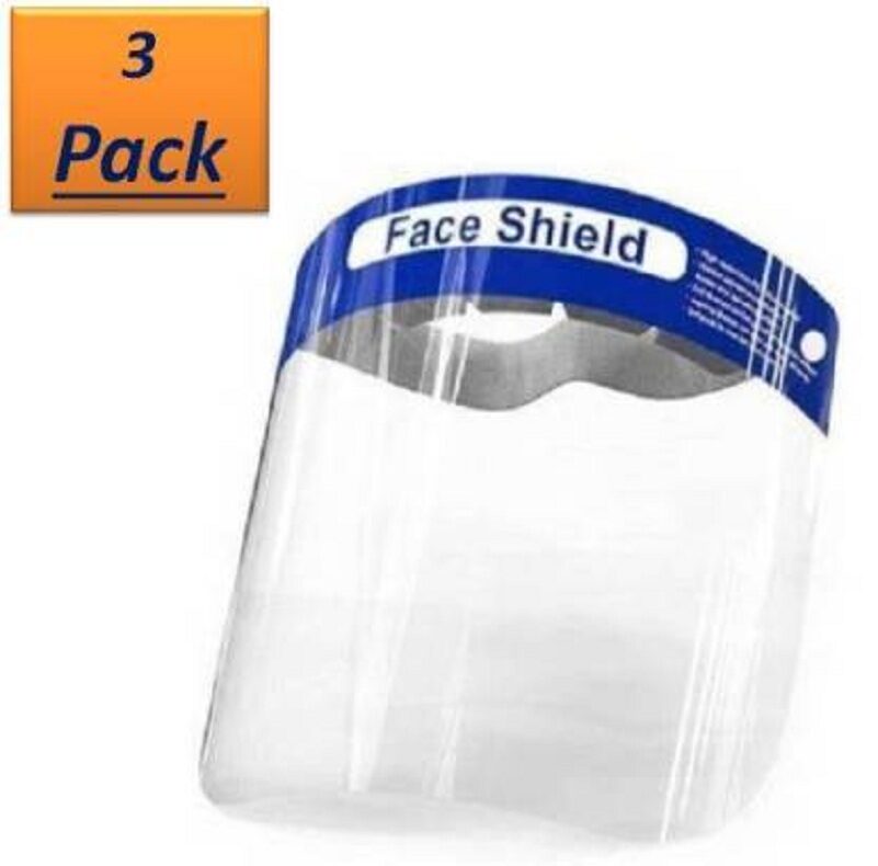 

Acufit Full Face Sheild Eyes Nose And Face Protection (Pack Of 3)