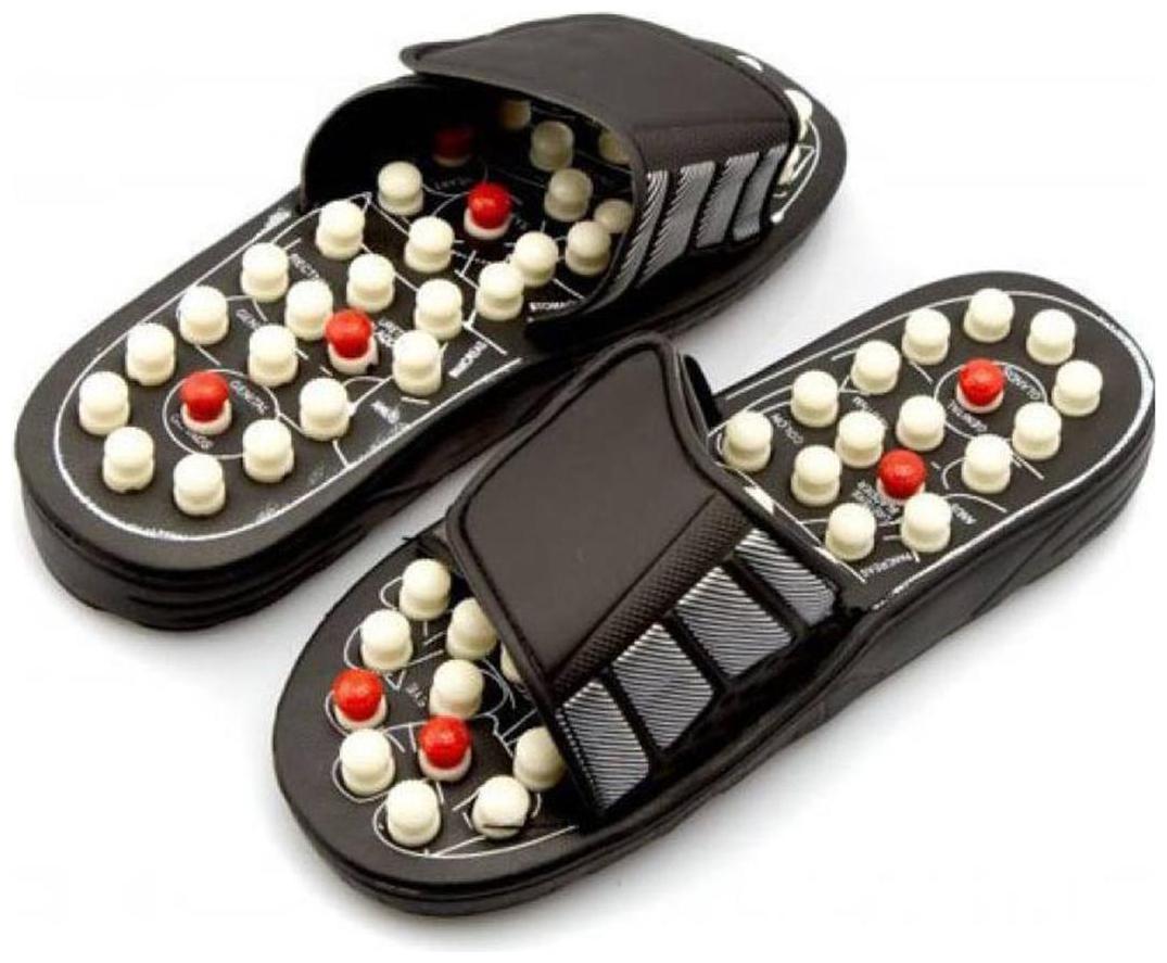 

acupressure slipper accu paduka slipper yoga slipper(size-5)