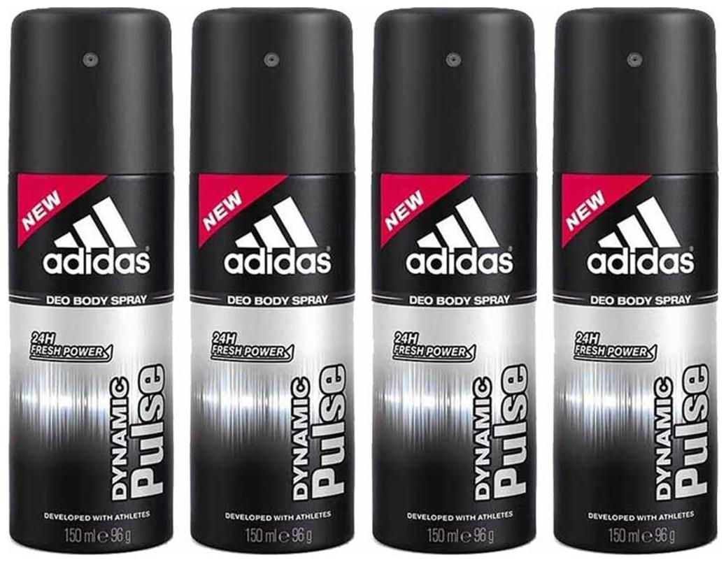 

Adidas Pack of 4 Deodrants(Dynamic Pulse)(96g each)