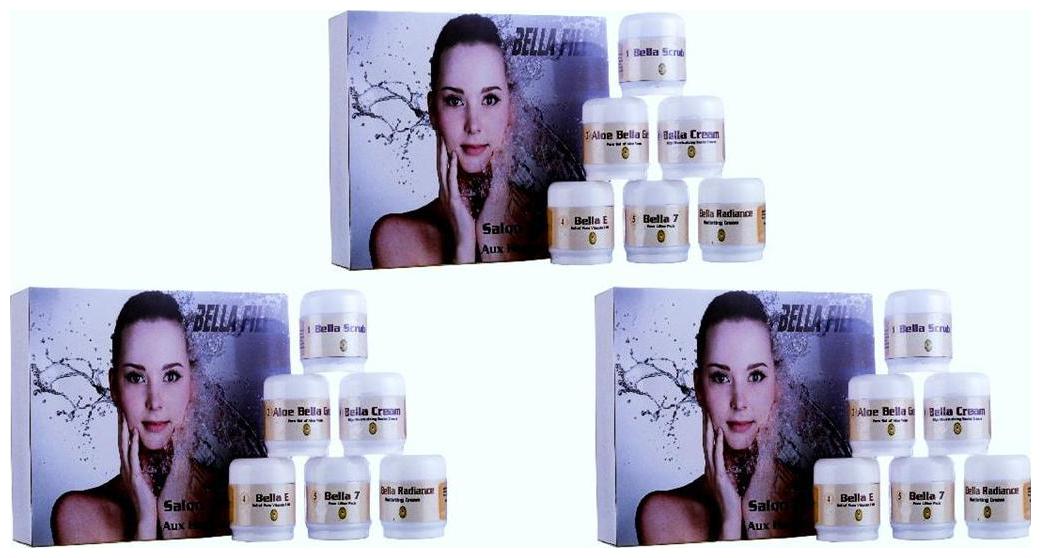 

Adidev Herbals Ayurvedic Herbal Instant Glow Combo Facial Kit 750 g (Pack of 3)