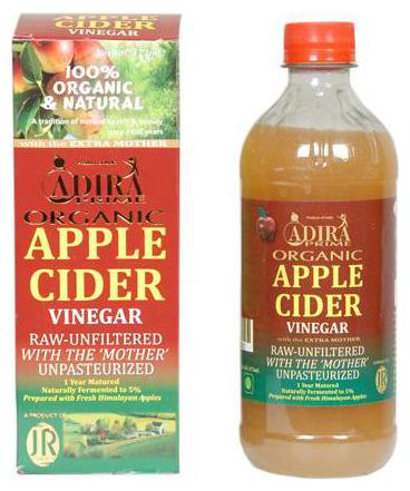 

ADIRA Prime Organic Apple Cider Vinegar - Raw Unfiltered with EXTRA Mother 473 ml