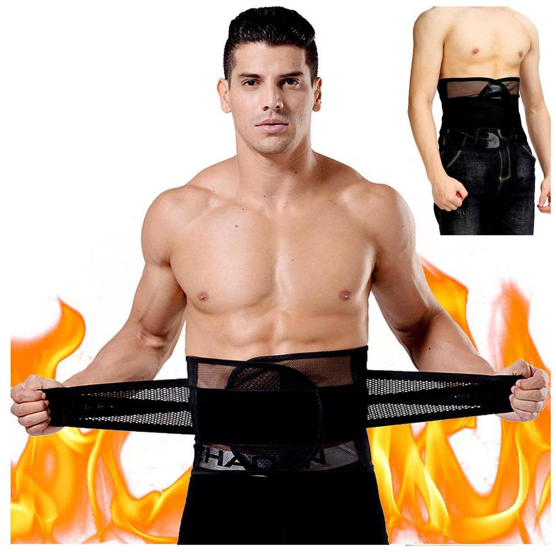 

Adjustable Slimming Belt Tummy Trimmer hot Body Shaper Exercise Back Support Waist Support
