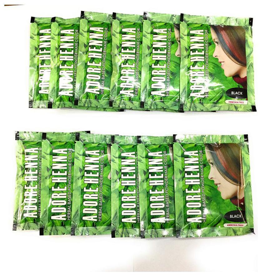 

Adore Henna Black Hair Color 25 g ( Pack of 12 )