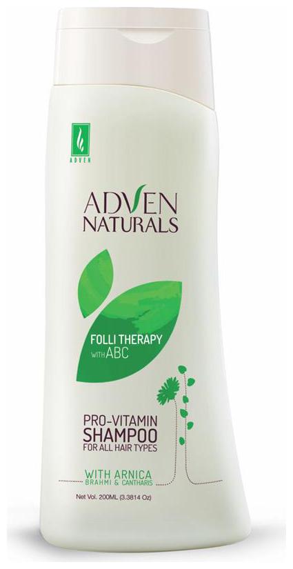 

Folli Therapy Pro-Vitamin Shampoo With Abc(Arnica Brahmi Cantharis) 200 ml (Pack of 2)