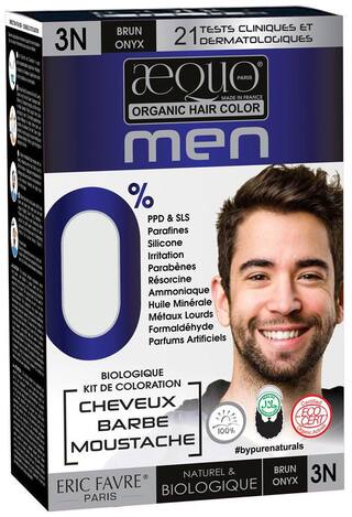 Buy Aequo Organic Men 3n Dark Brown Hair Colour 170ml Derma