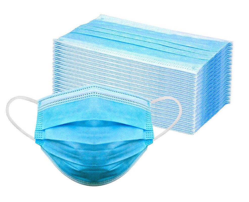 

AESTMO Disposable Non Woven Surgical 3 Ply Face Mask With Earloop With Triple Filtration (Blue) (Pack Of 500)