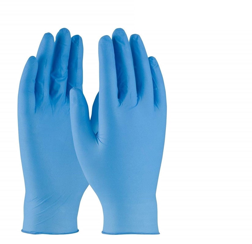 

AESTMO Nitrile Examination Hand Gloves Blue (Pack of 10)