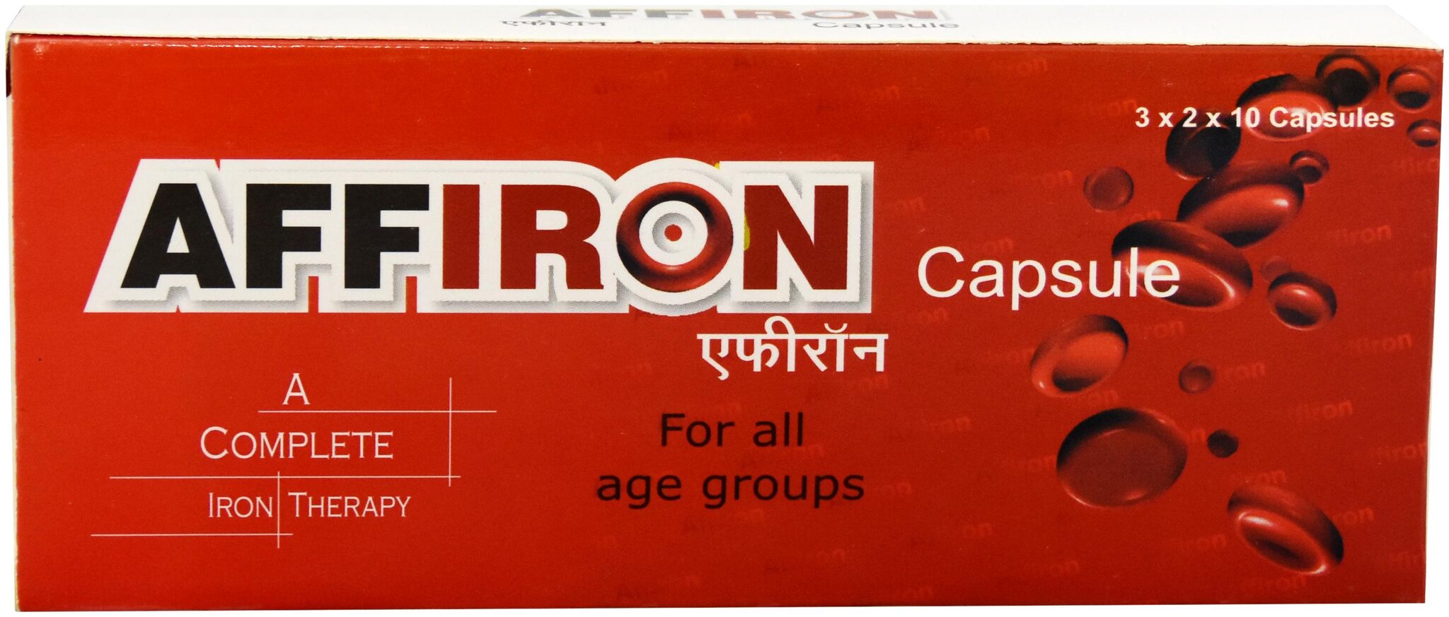 

Afflatus Affiron Herbal Folic Acid Iron Supplement 60 Capsules