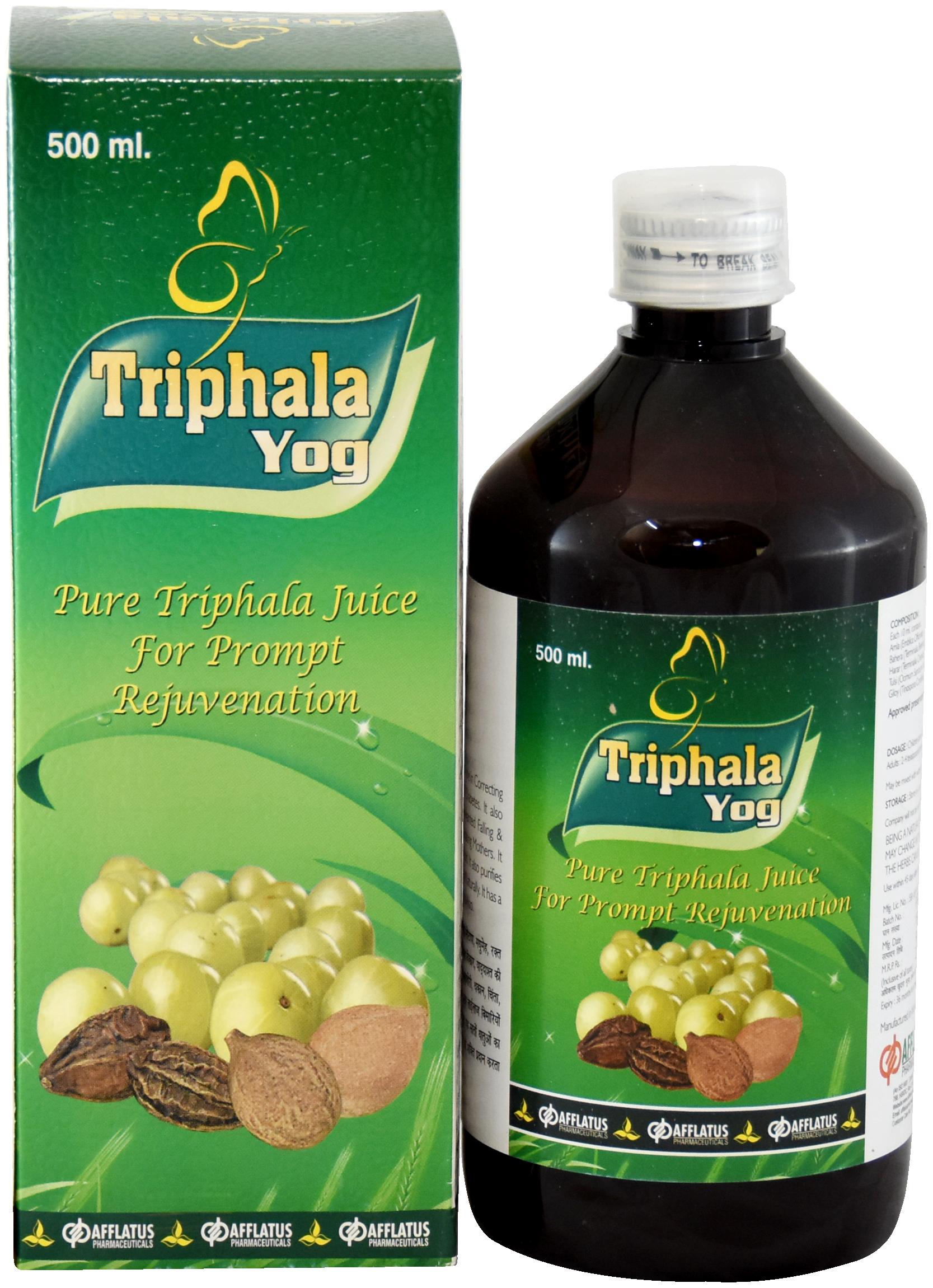 

Afflatus Triphala Yog with Tulsi 500 ml
