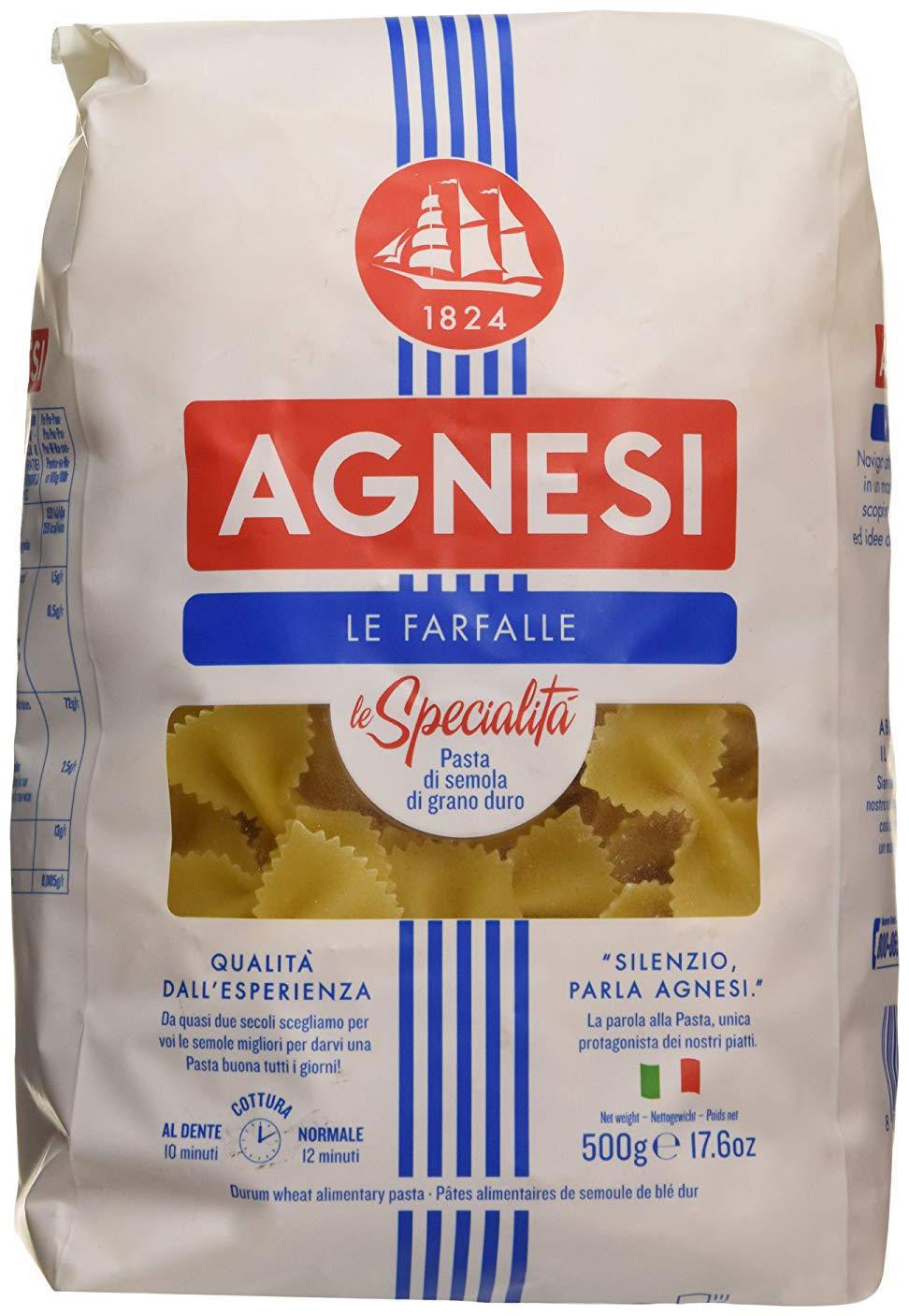 

Agnesi Pasta - Farfalle 500 g