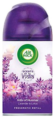 

Airwick Room Freshener - Freshmatic Refill Hills Of Munnar Lavender Lotus 250 ml