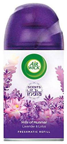 

Airwick Room Freshener - Freshmatic Refill Hills Of Munnar Lavender Lotus 250 ml