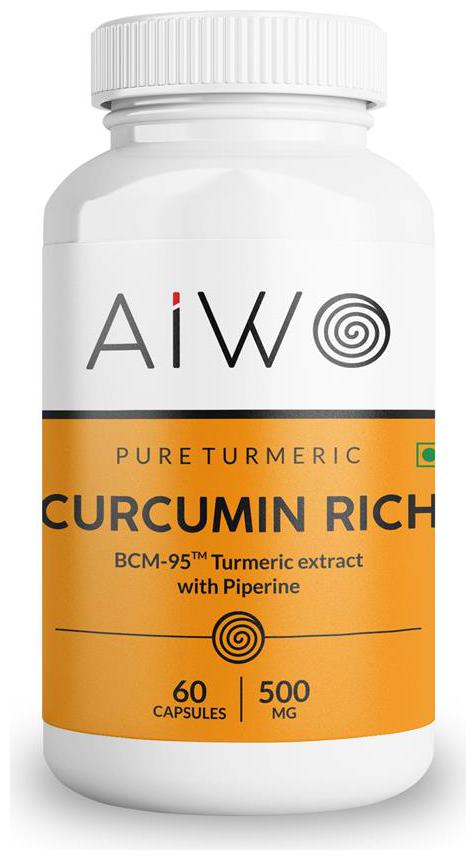 

Aiwo Curcumin Rich - Bcm95 - 60 Capsule - 500 Mg Each