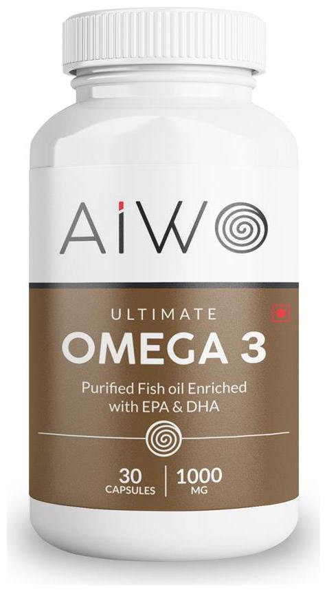 

Aiwo Double Strength Omega-3 Fish Oil - 30 Capsules