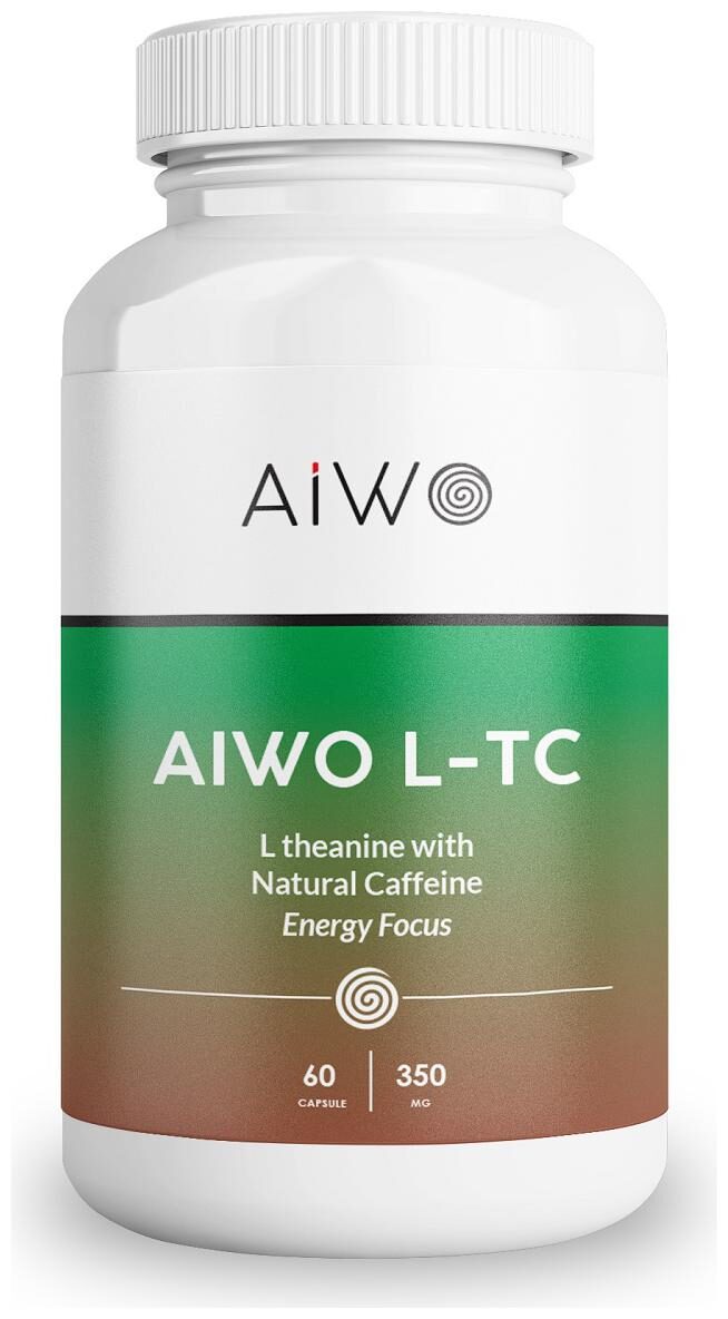 

Aiwo L-TC L-Theanine 250mg Caffeine 100mg-60Capsules