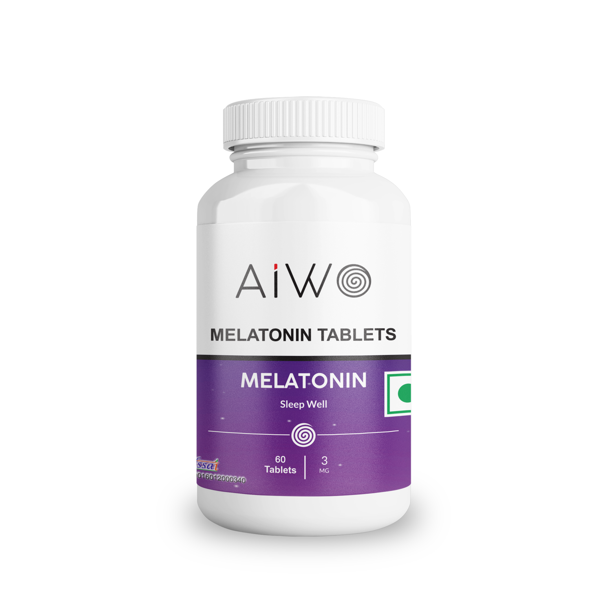 

Aiwo Melatonin 3mg 60 Capsules