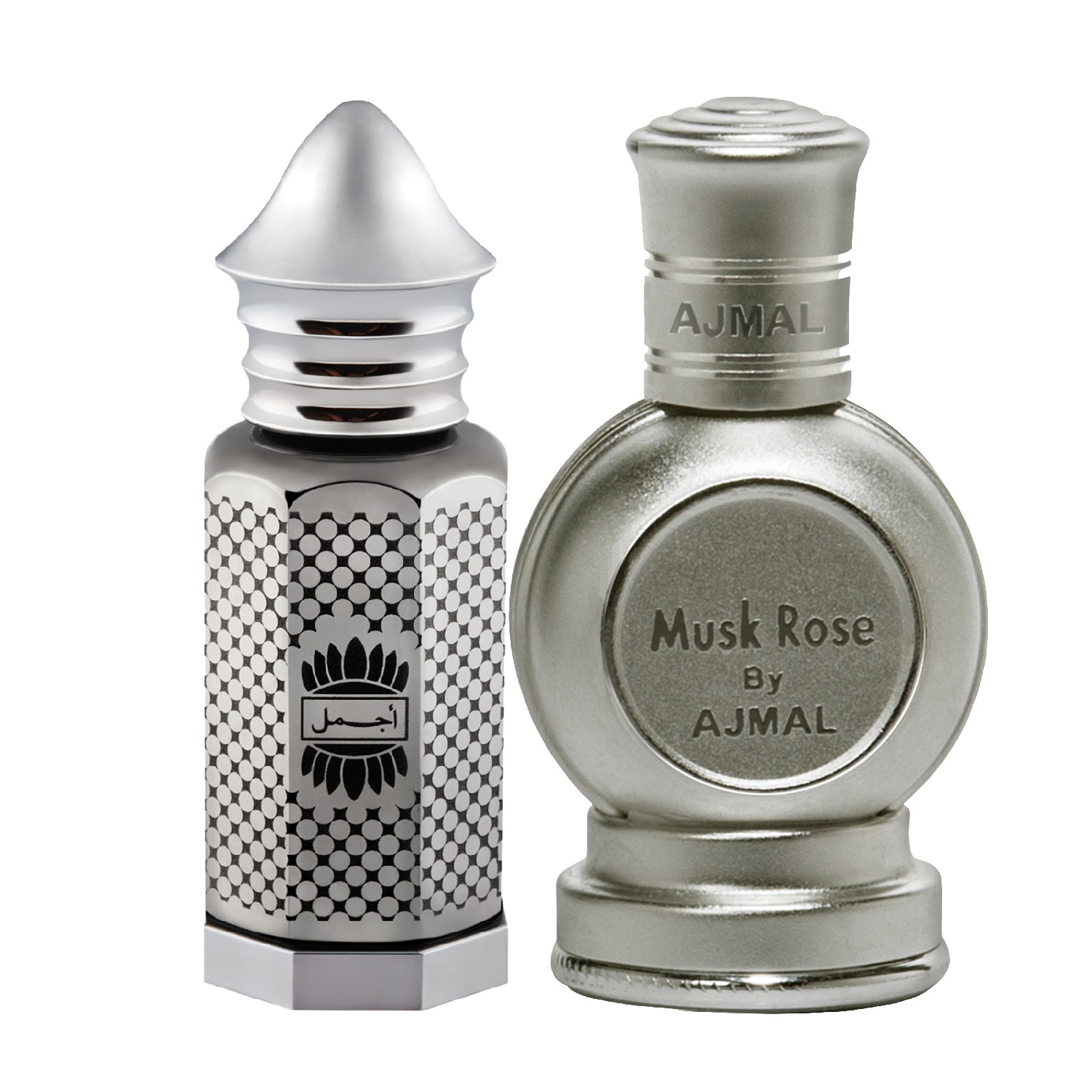 

Ajmal Asher 12 ml x 1 Musk Rose 10 ml x 1 Pack of 2