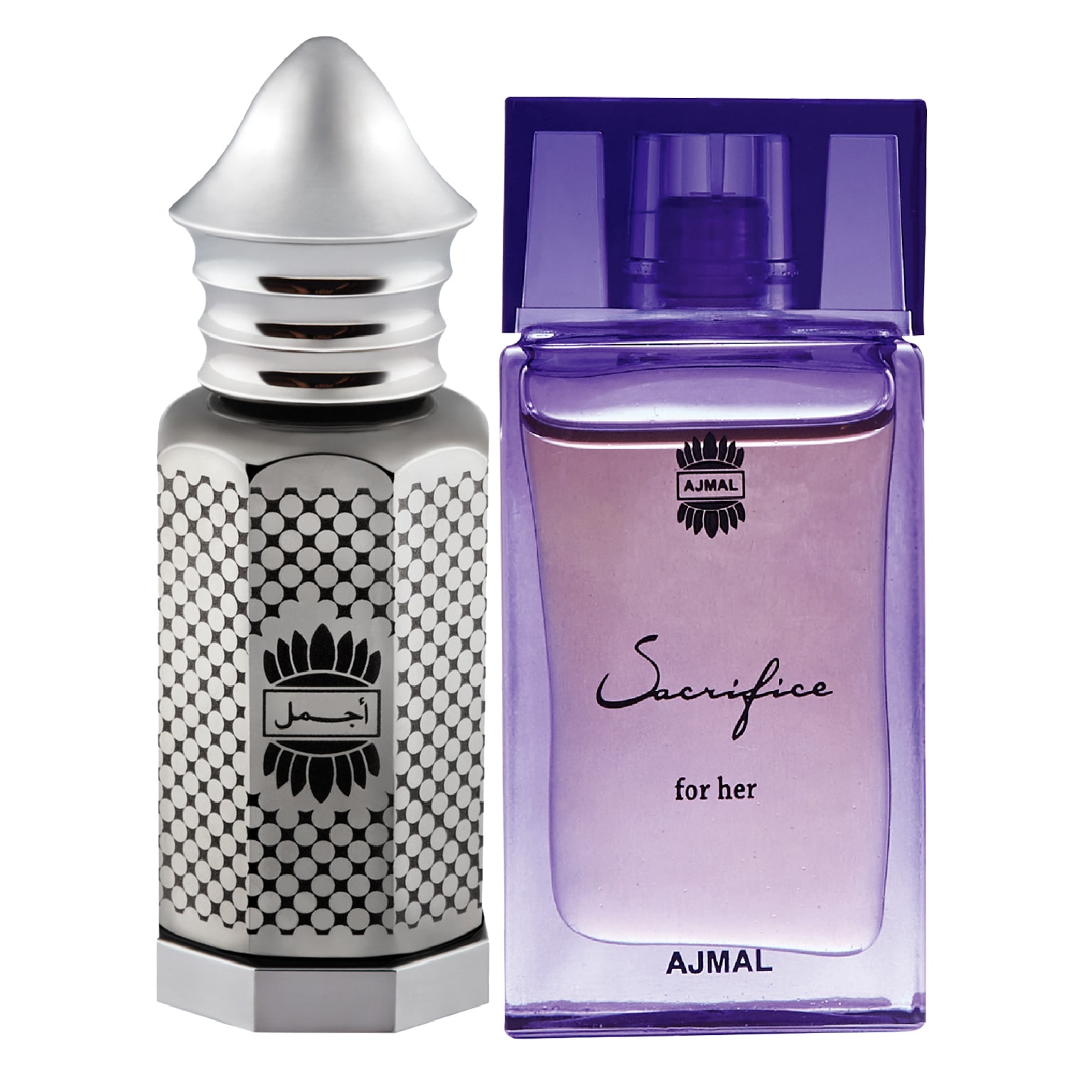 

Ajmal Asher 12 ml x 1 Sacrificee 10 ml x 1 Pack of 2