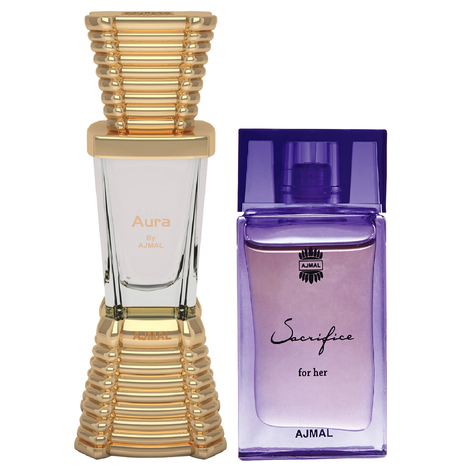 

Ajmal Aura 10 ml x 1 Sacrificee 10 ml x 1 Pack of 2