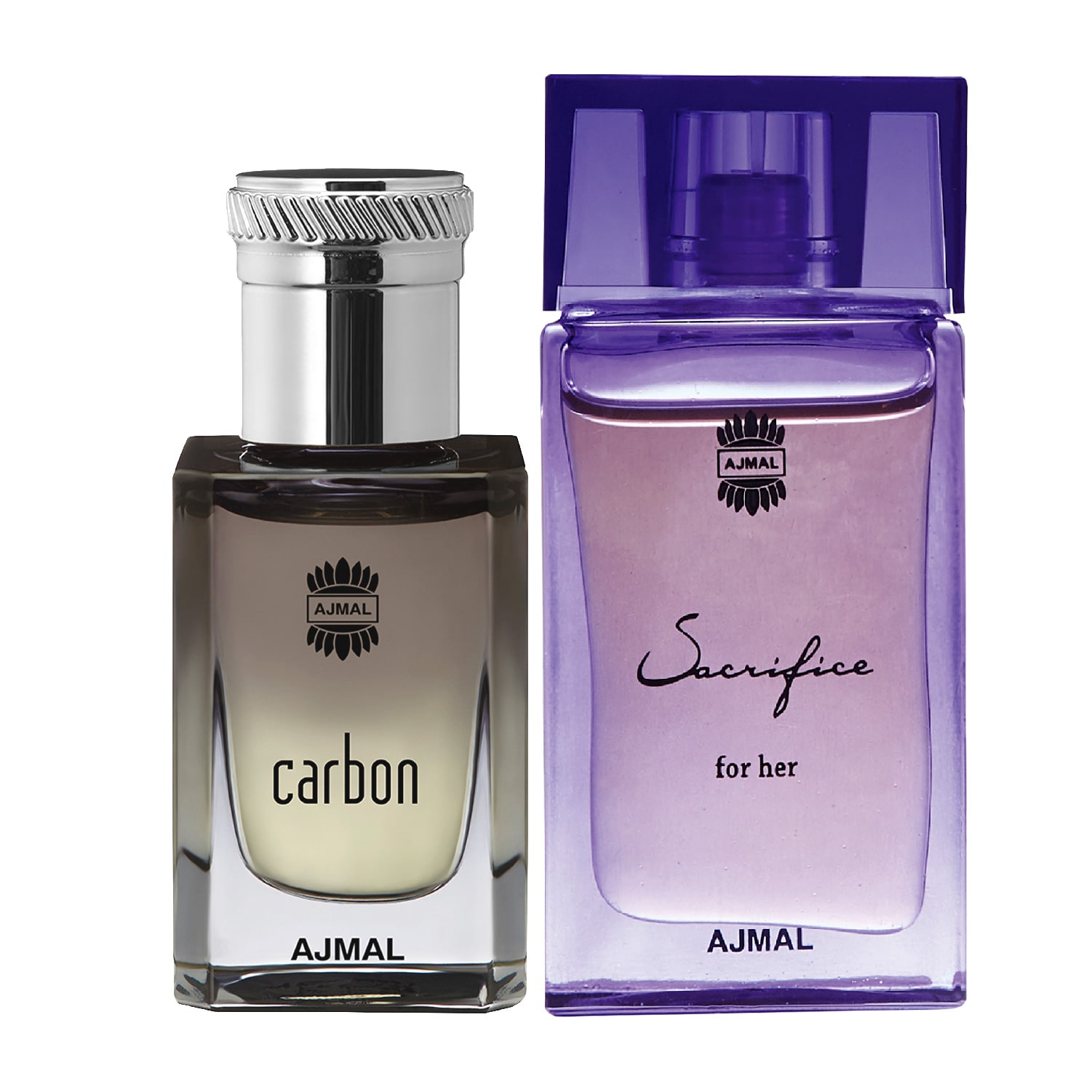 

Ajmal Carbon 10 ml x 1 Sacrificee 10 ml x 1 Pack of 2