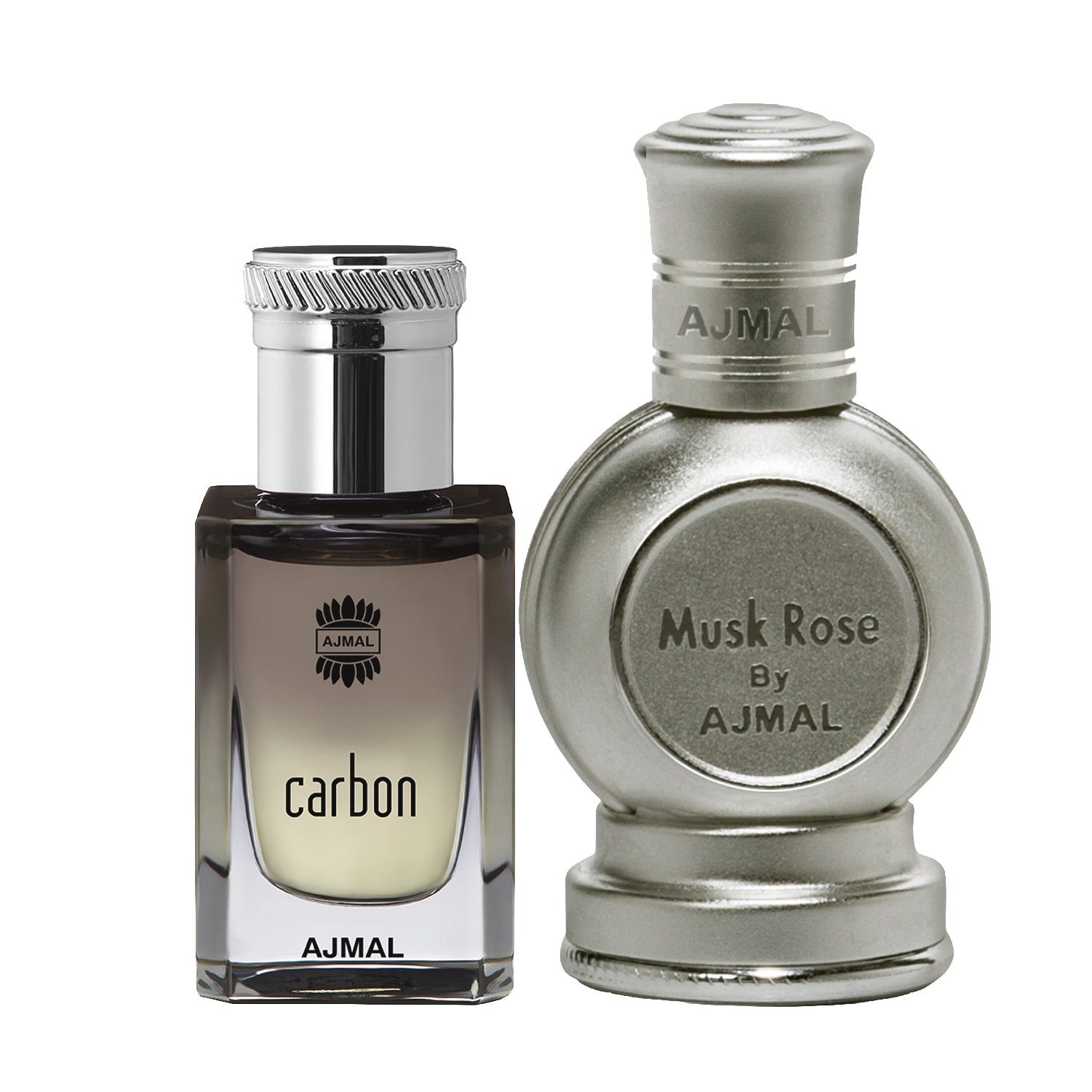 

Ajmal Carbon 10 ml x 1 Musk Rose 10 ml x 1 Pack of 2