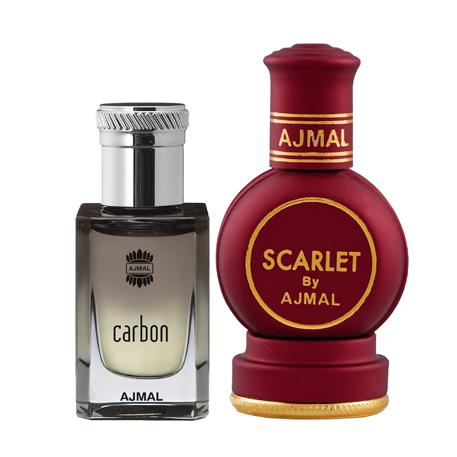 

Ajmal Carbon 10 ml x 1 Scarlet 12 ml x 1 Pack of 2