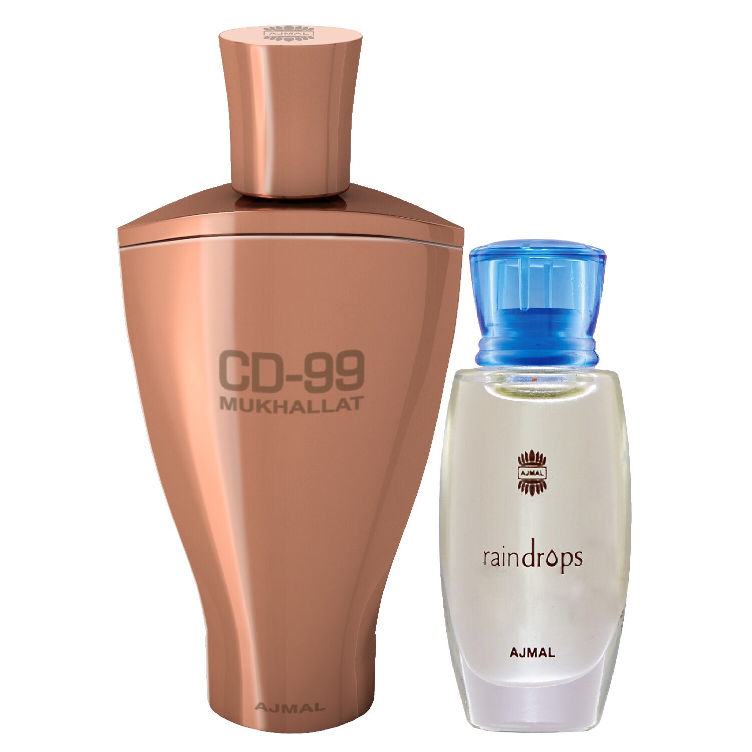 

Ajmal CD99 Mukhallat 6 ml x 1 Raindrops 10 ml x 1 Pack of 2