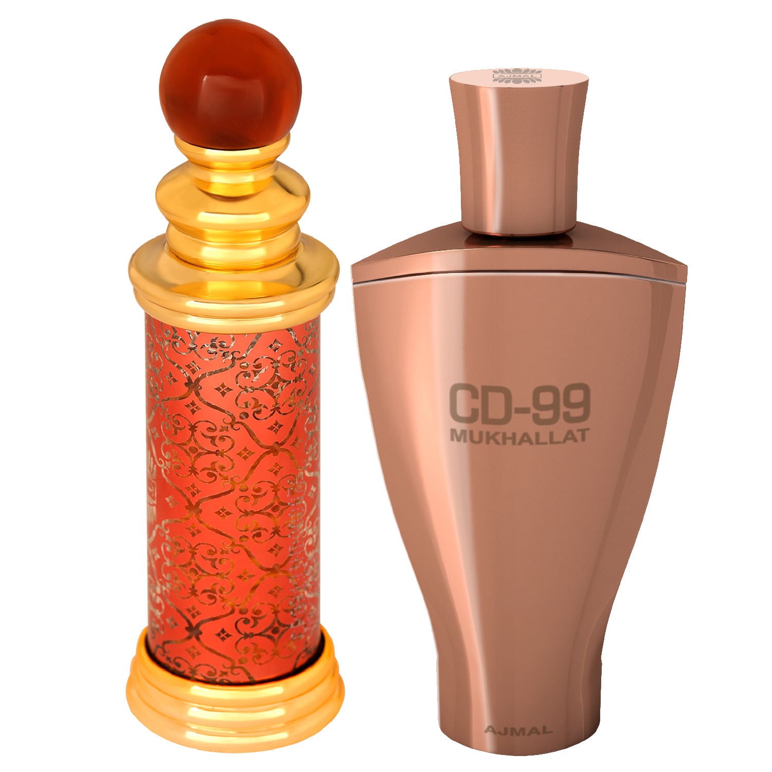 

Ajmal Classic Oudh 10 ml x 1 CD99 Mukhallat 14 ml x 1 Pack of 2