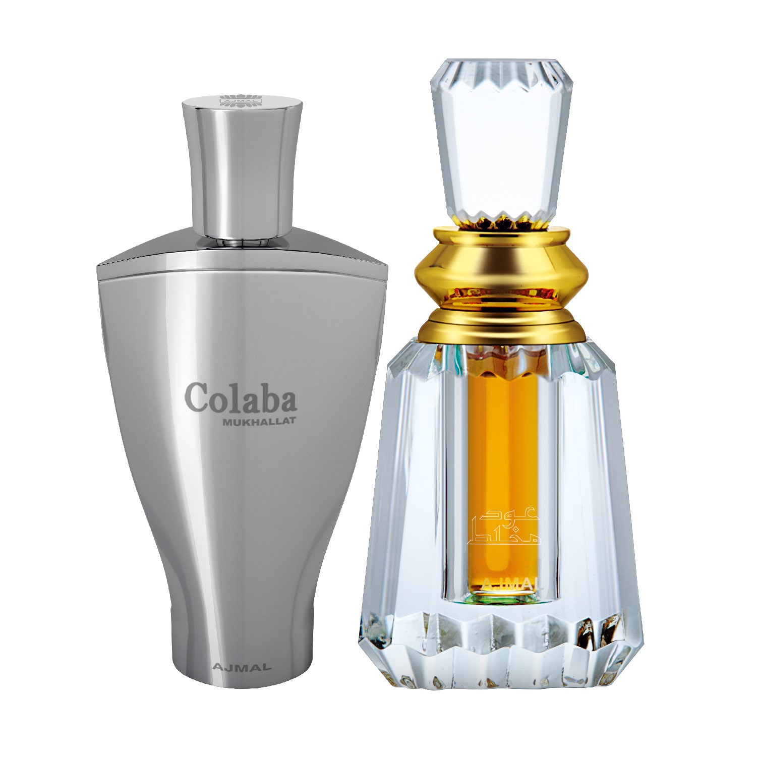 

Ajmal Colaba Mukhallat 12 ml x 1 Oudh Mukhallat 6 ml x 1 Pack of 2