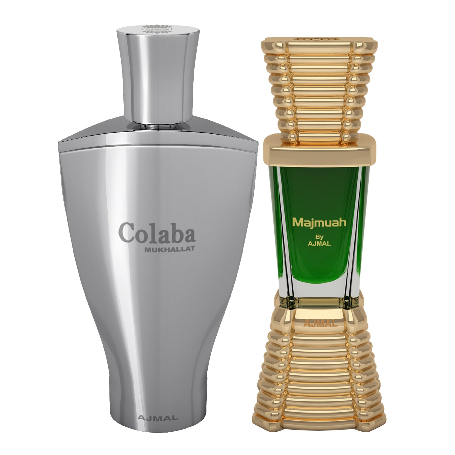 

Ajmal Colaba Mukhallat 12 ml x 1 Majmua 10 ml x 1 Pack of 2