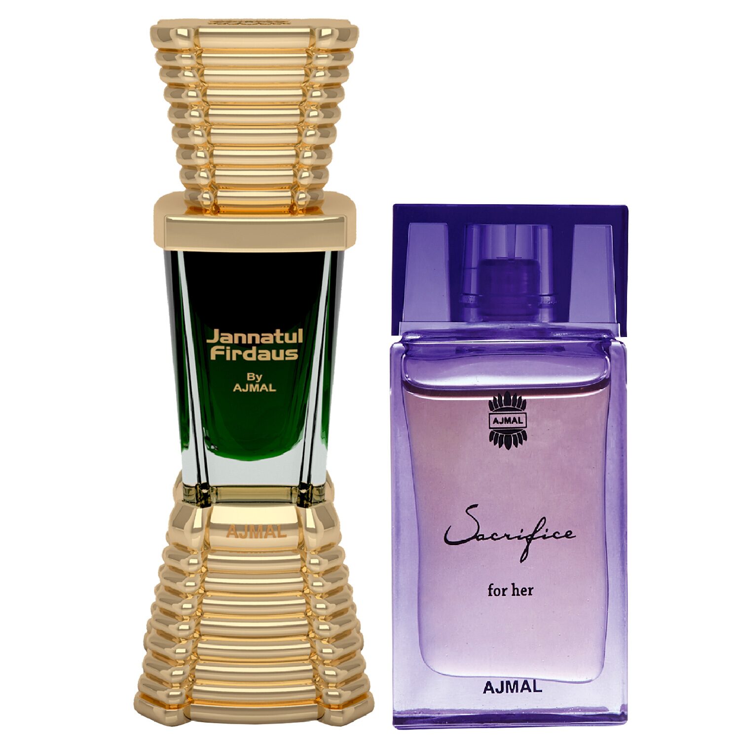 

Ajmal Jannatul Firdaus 10 ml x 1 Sacrificee 10 ml x 1 Pack of 2