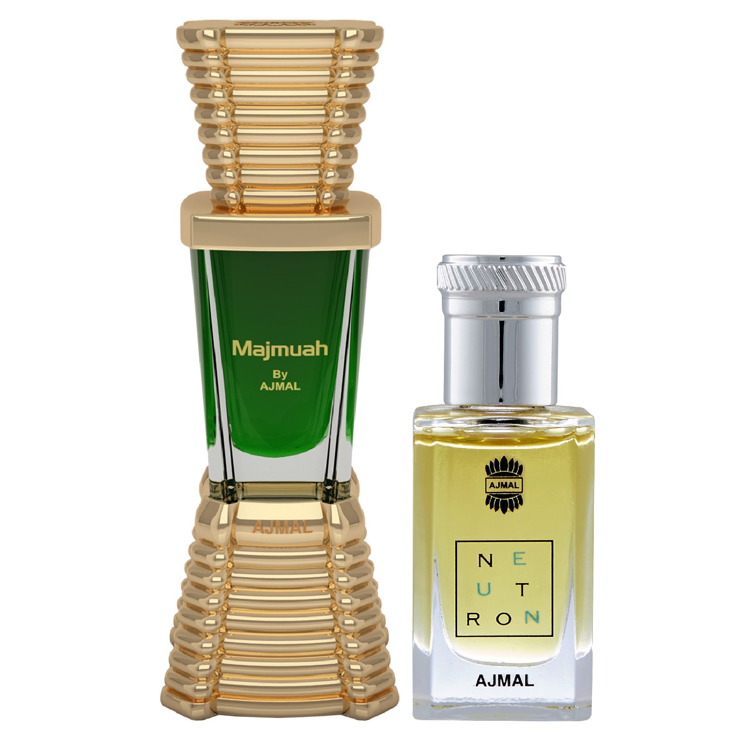 

Ajmal Majmua 10 ml x 1 Neutron 10 ml x 1 Pack of 2