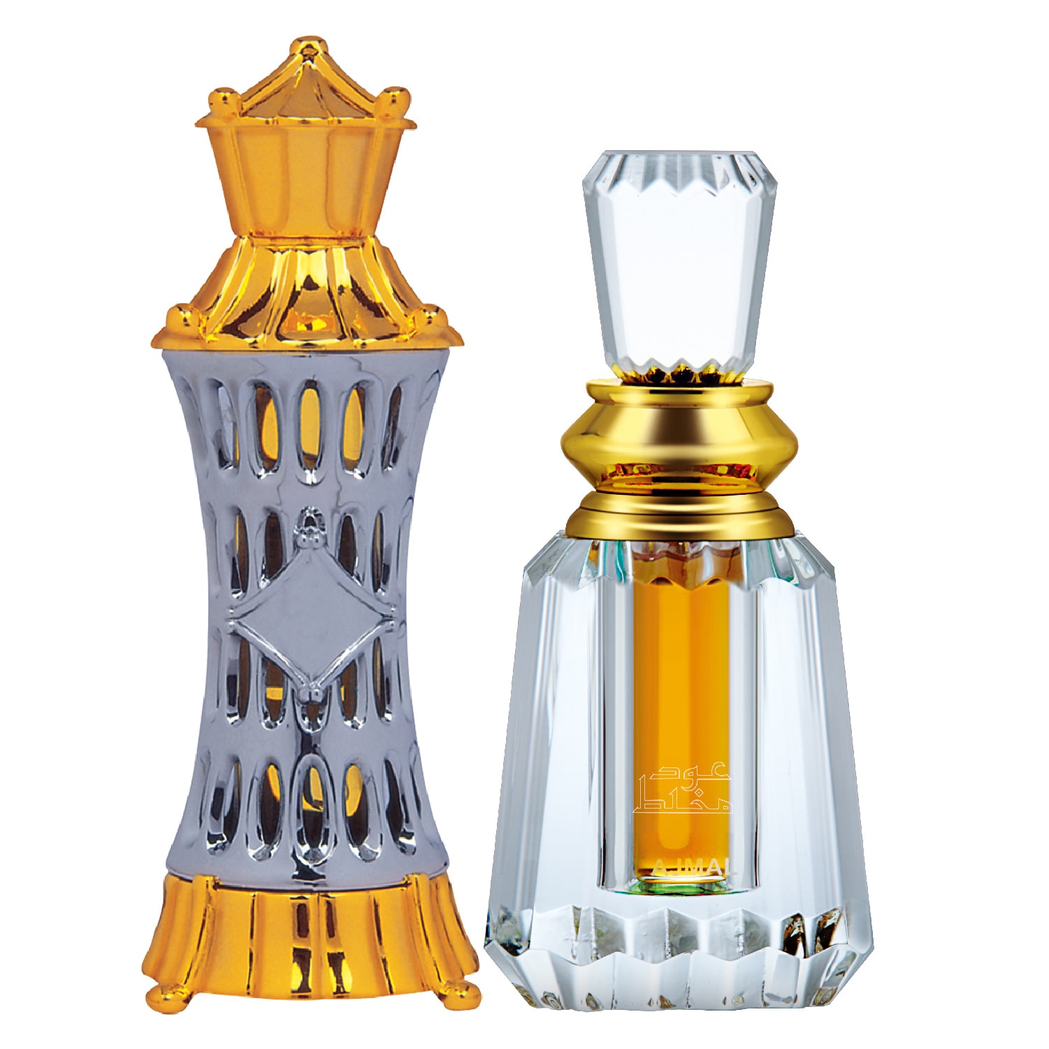 

Ajmal Mizyaan 14 ml x 1 Oudh Mukhallat 6 ml x 1 Pack of 2