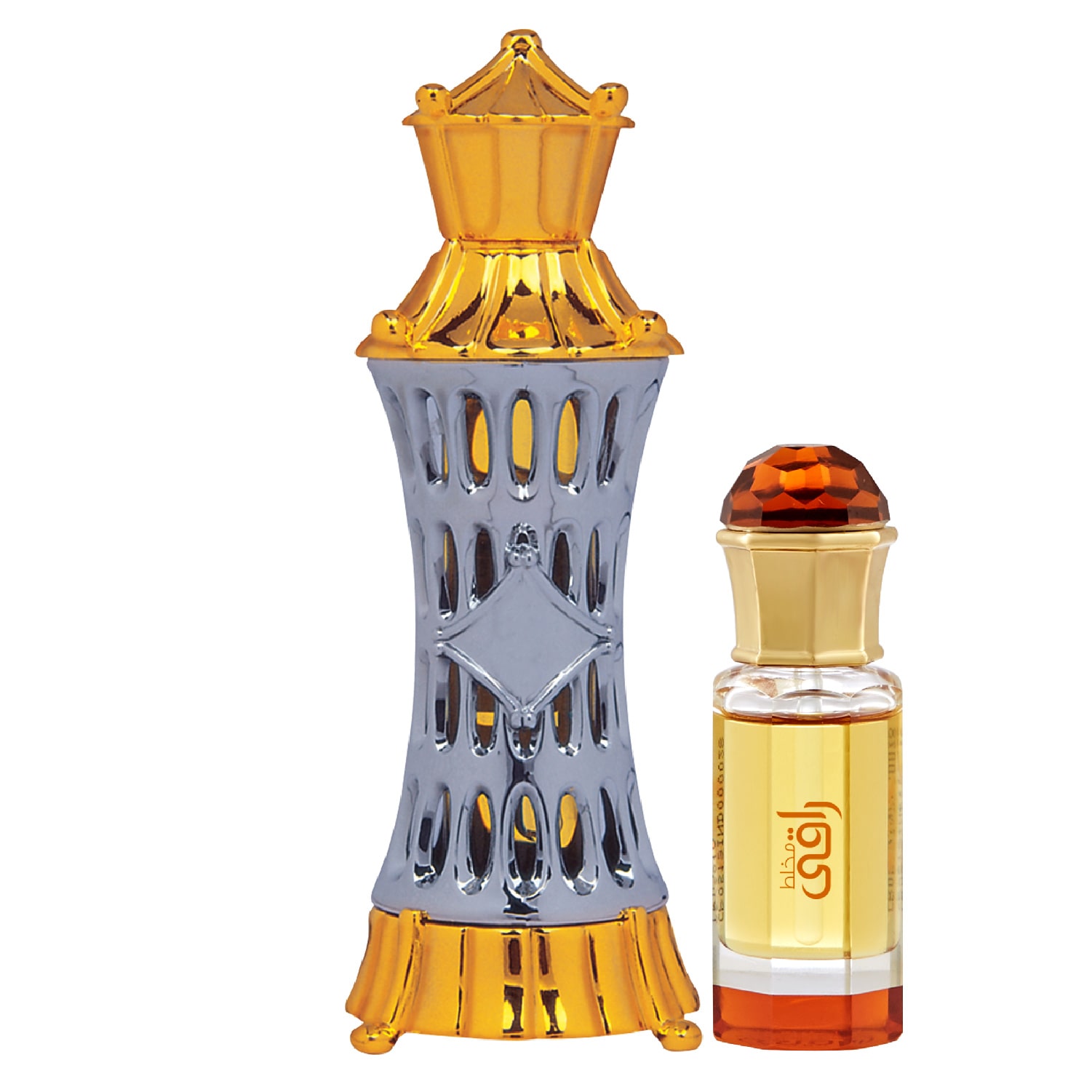 

Ajmal Mizyaan 14 ml x 1 Mukhallat Raaqi 10 ml x 1 Pack of 2