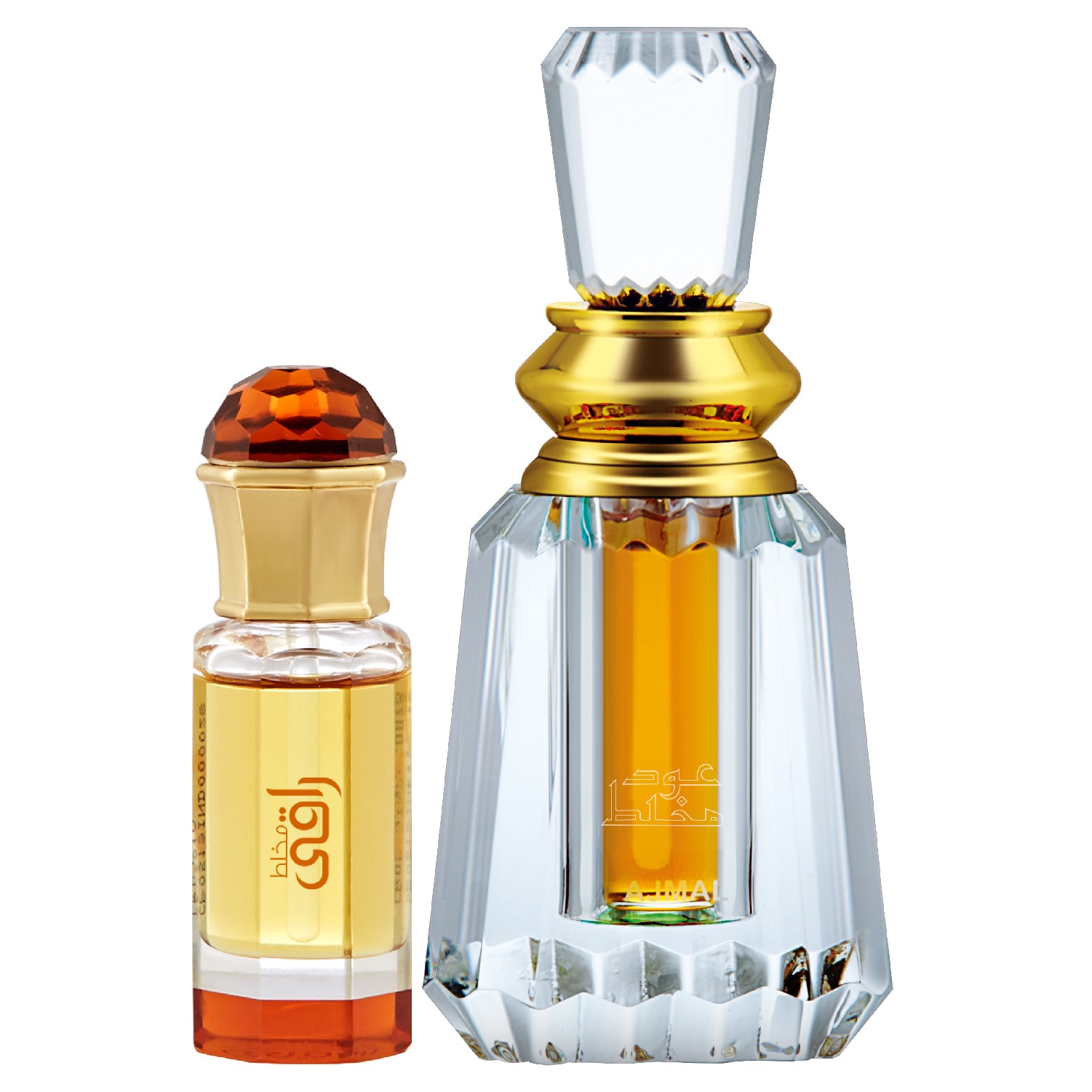 

Ajmal Mukhallat Raaqi 10 ml x 1 Oudh Mukhallat 6 ml x 1 Pack of 2