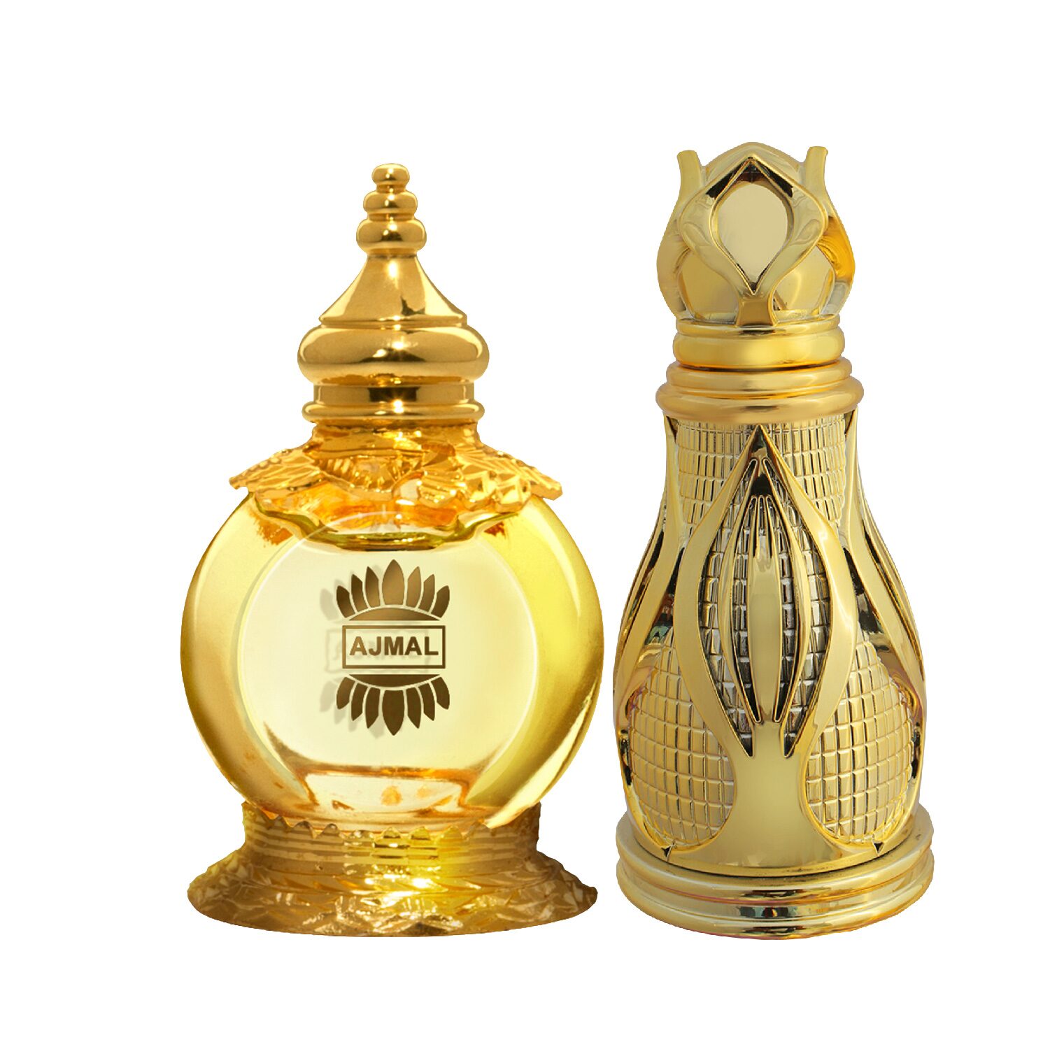 

Ajmal Mukhallat al Wafa 12 ml x 1 khofooq 18 ml x 1 Pack of 2
