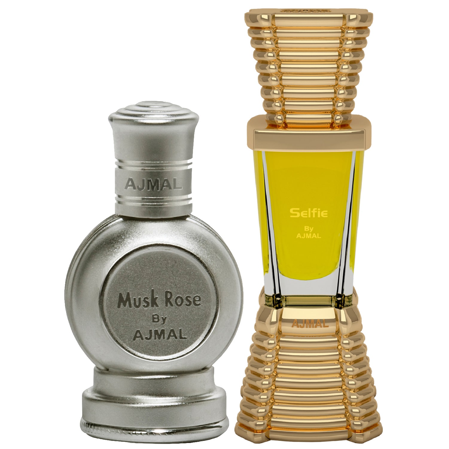 

Ajmal Musk Rose 12 ml x 1 Selfie 10 ml x 1 Pack of 2