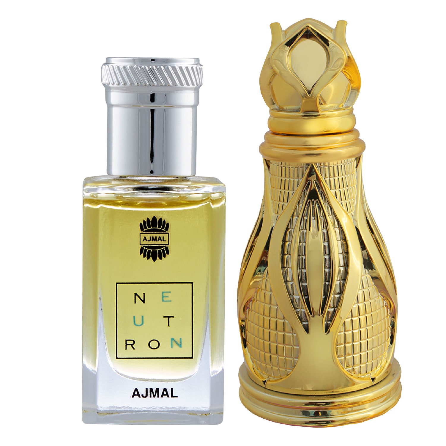 

Ajmal Neutron 10 ml x 1 khofooq 18 ml x 1 Pack of 2